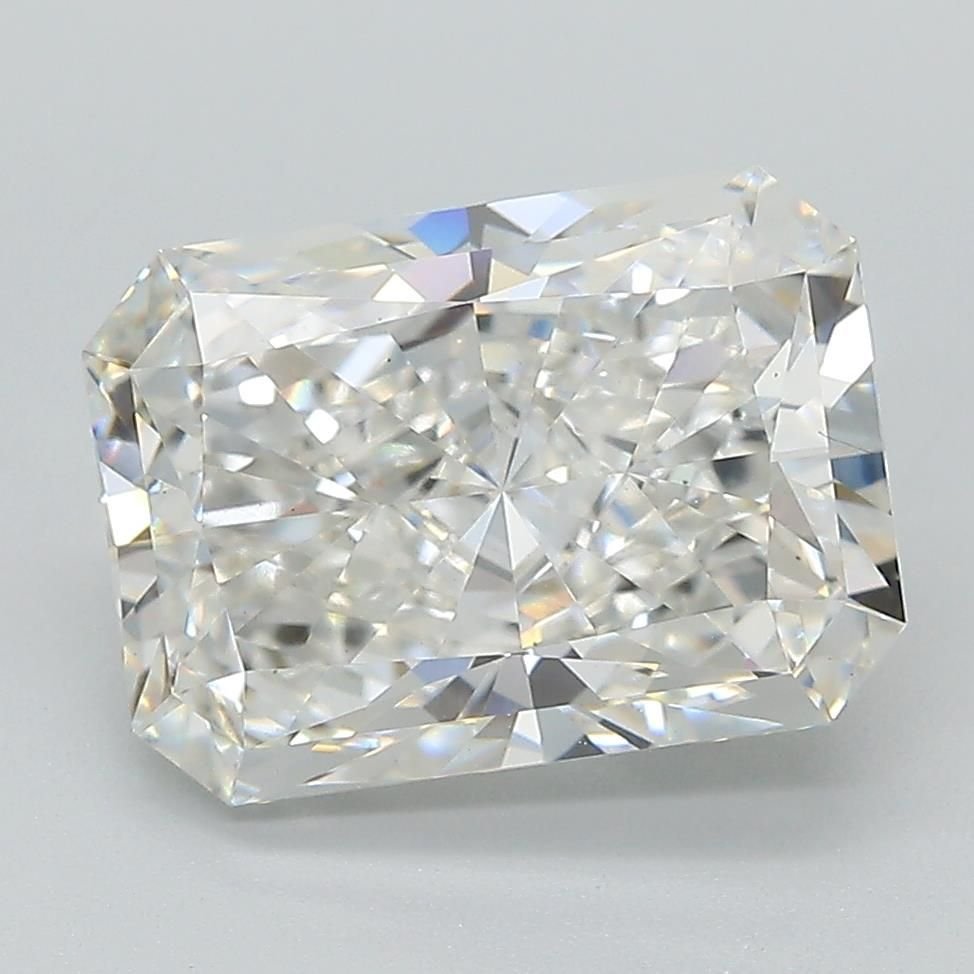 4.11ct F VS1 Rare Carat Ideal Cut Radiant Lab Grown Diamond