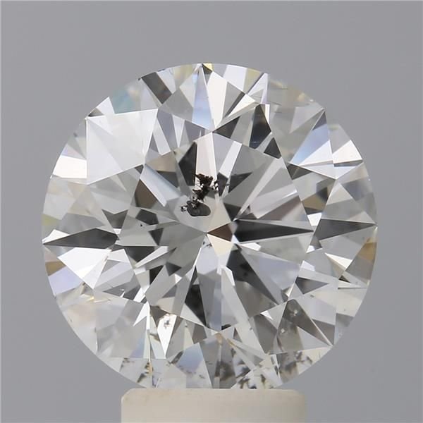 4.55ct H SI2 Rare Carat Ideal Cut Round Diamond