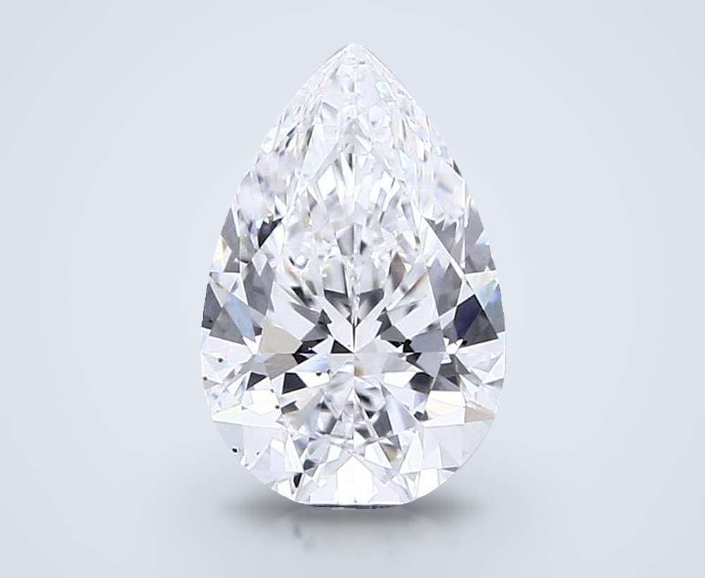 1.50 Carat Pear Lab Diamond