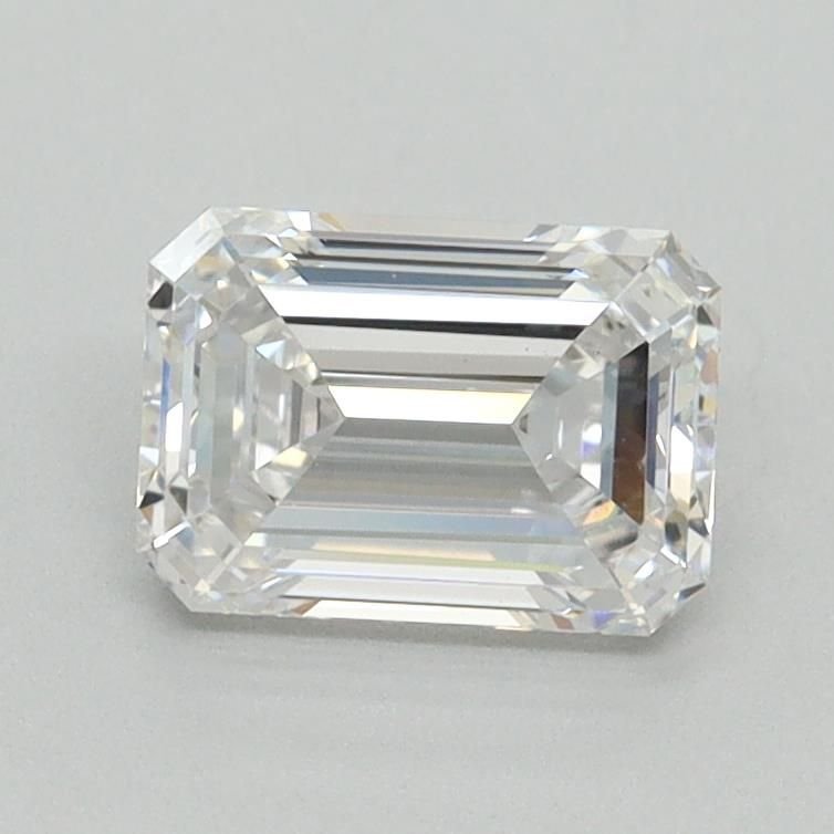 1.11ct D VS1 Rare Carat Ideal Cut Emerald Lab Grown Diamond