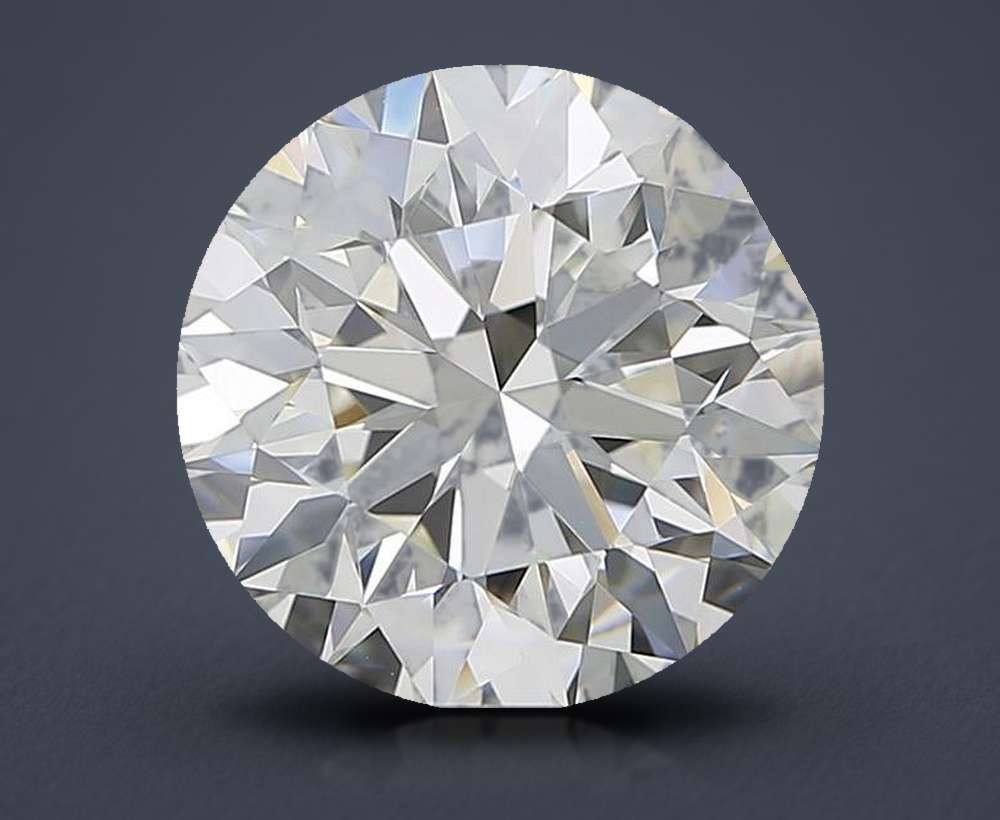 3.00 Carat Round Natural Diamond