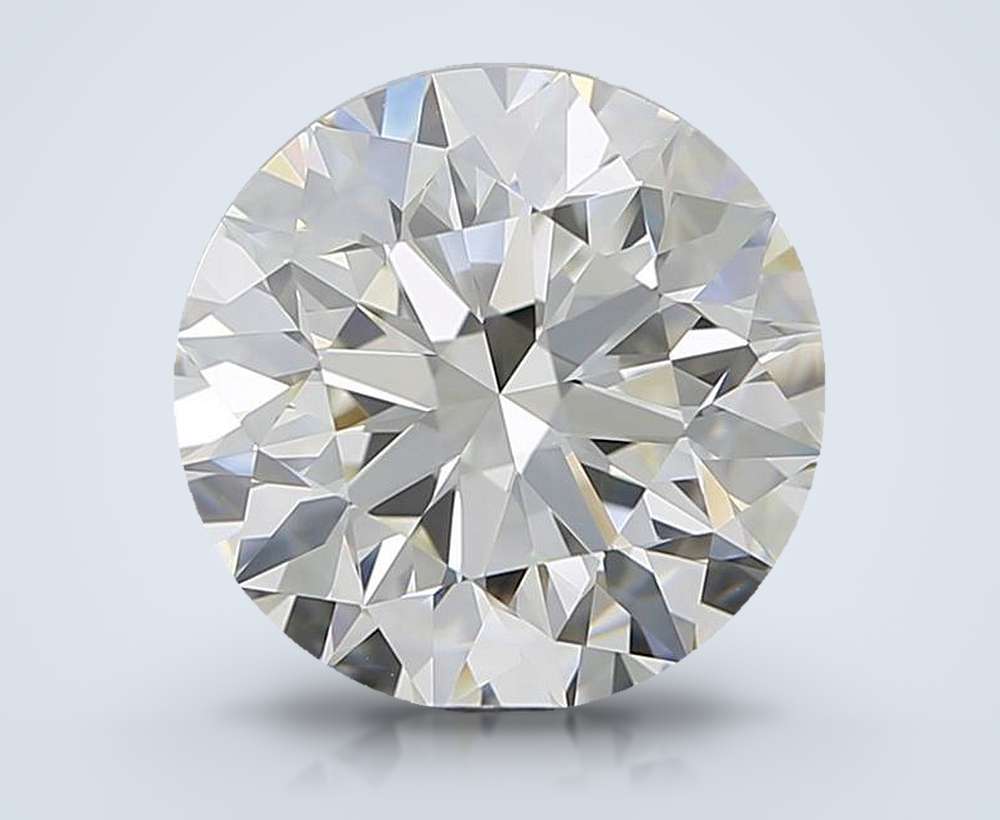 3.00 Carat Round Natural Diamond