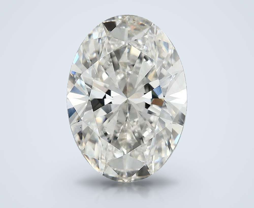 4.62 Carat Oval Lab Diamond
