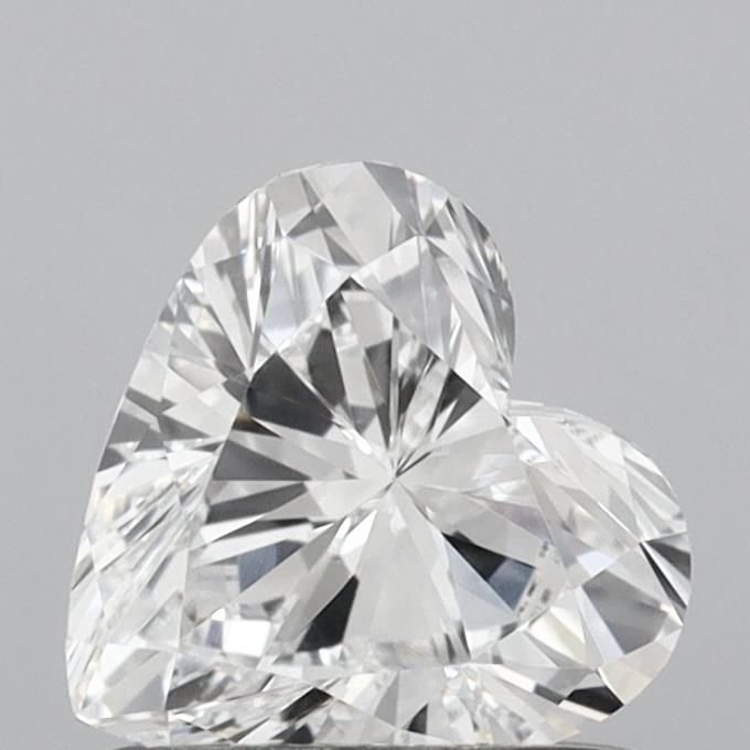 0.77ct E VVS2 Rare Carat Ideal Cut Heart Lab Grown Diamond