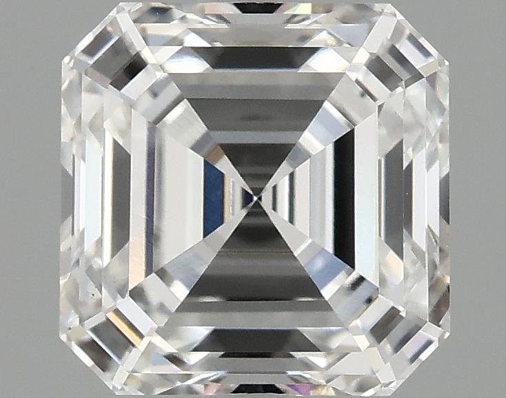 2.10ct G VS1 Rare Carat Ideal Cut Asscher Lab Grown Diamond