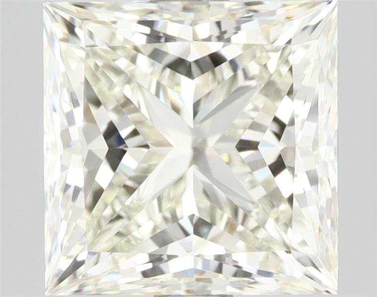 3.01ct J VVS1 Very Good Cut Princess Diamond