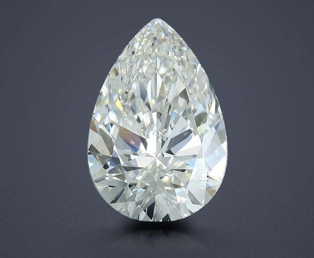 8.73 Carat Pear Lab Diamond