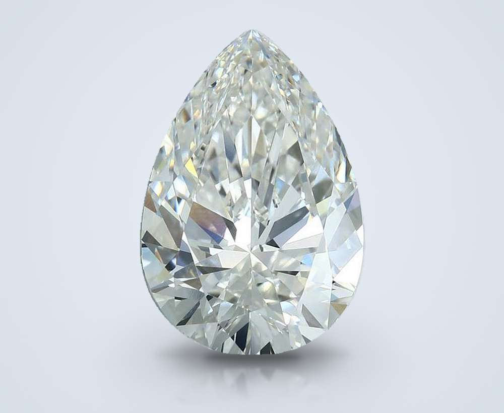 8.73 Carat Pear Lab Diamond