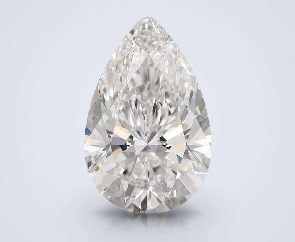 3.57 Carat Pear Lab Diamond