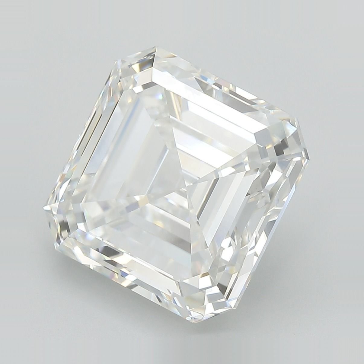 10.04ct F VVS2 Very Good Cut Asscher Lab Grown Diamond
