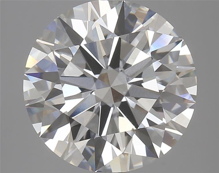 5.28ct G VVS2 Rare Carat Ideal Cut Round Lab Grown Diamond