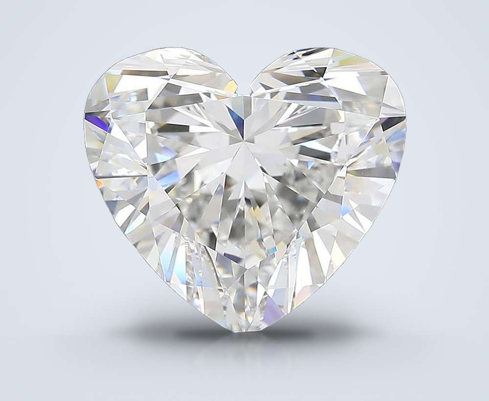 9.99 Carat Heart Lab Diamond
