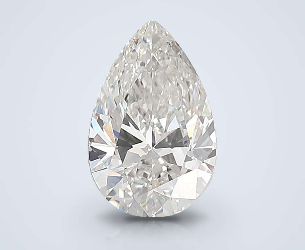 2.52 Carat Pear Lab Diamond