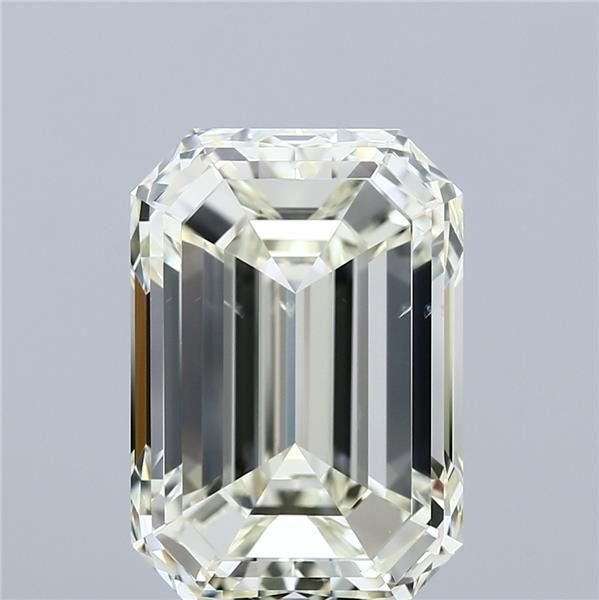 7.02ct K SI1 Very Good Cut Emerald Diamond