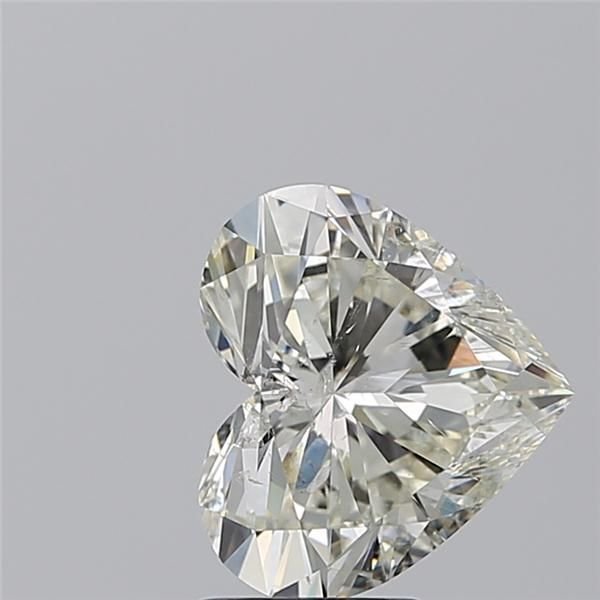 3.03ct I SI2 Very Good Cut Heart Diamond