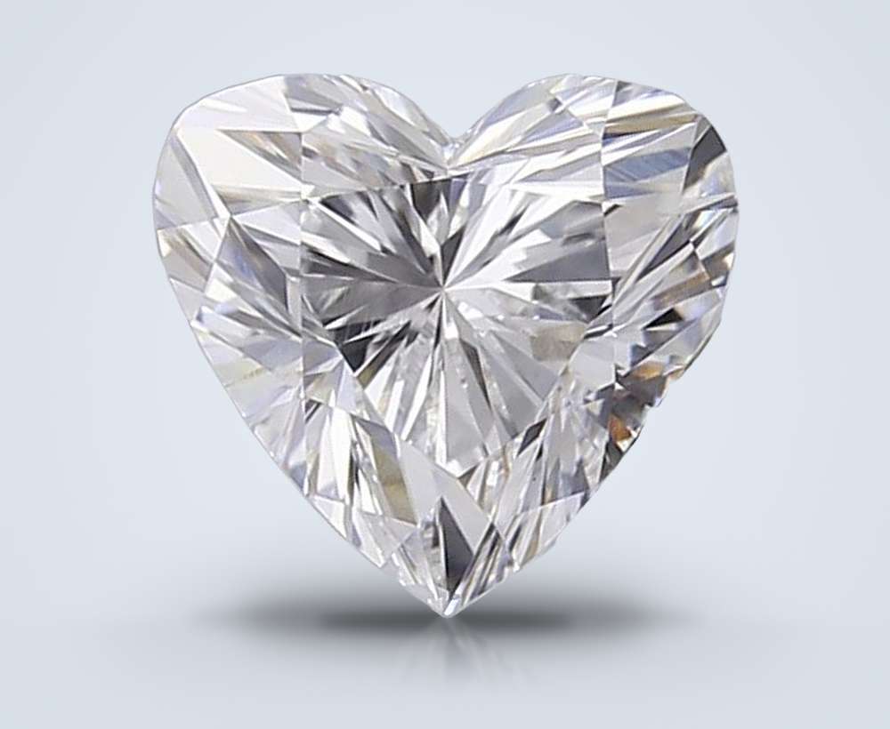 0.54 Carat Heart Lab Diamond