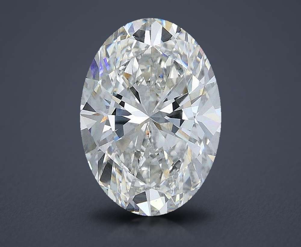 2.63 Carat Oval Lab Diamond