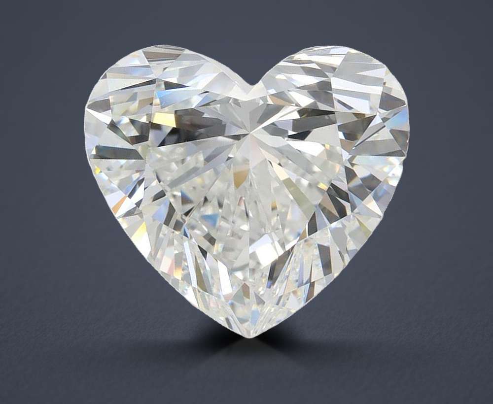 7.40 Carat Heart Lab Diamond