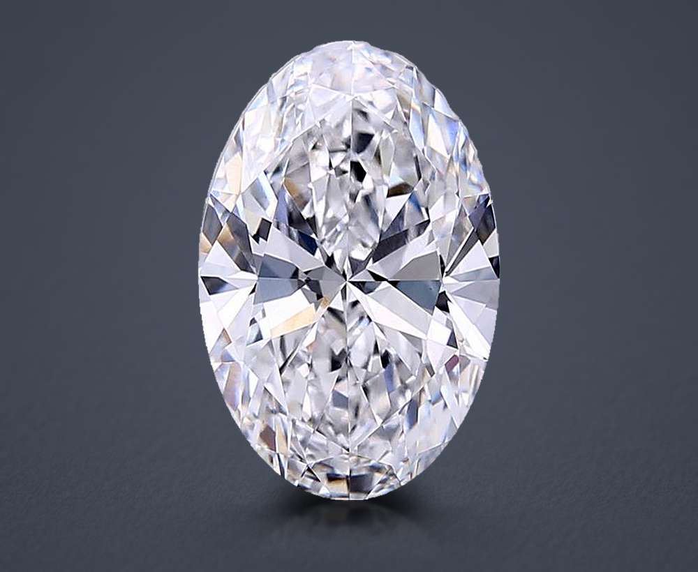 5.10 Carat Oval Lab Diamond