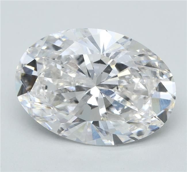 4.59ct F VVS2 Rare Carat Ideal Cut Oval Lab Grown Diamond