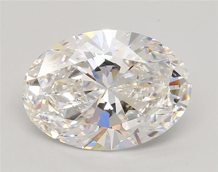 3.57ct E VS1 Rare Carat Ideal Cut Oval Lab Grown Diamond