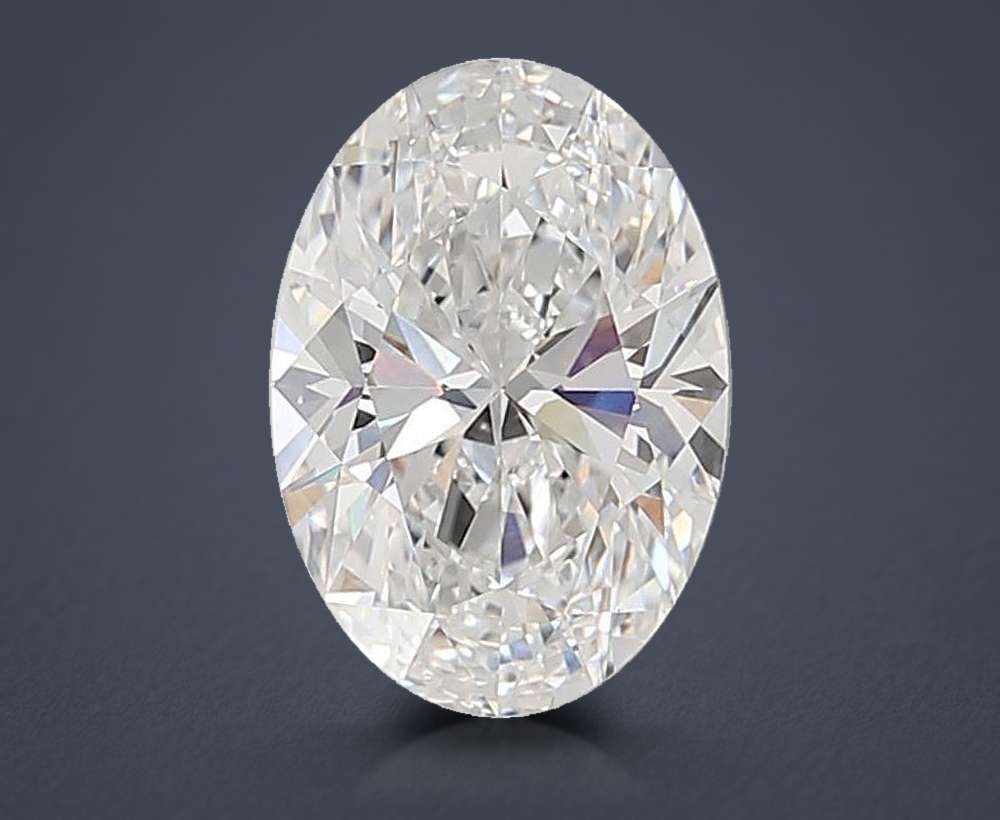 8.04 Carat Oval Lab Diamond