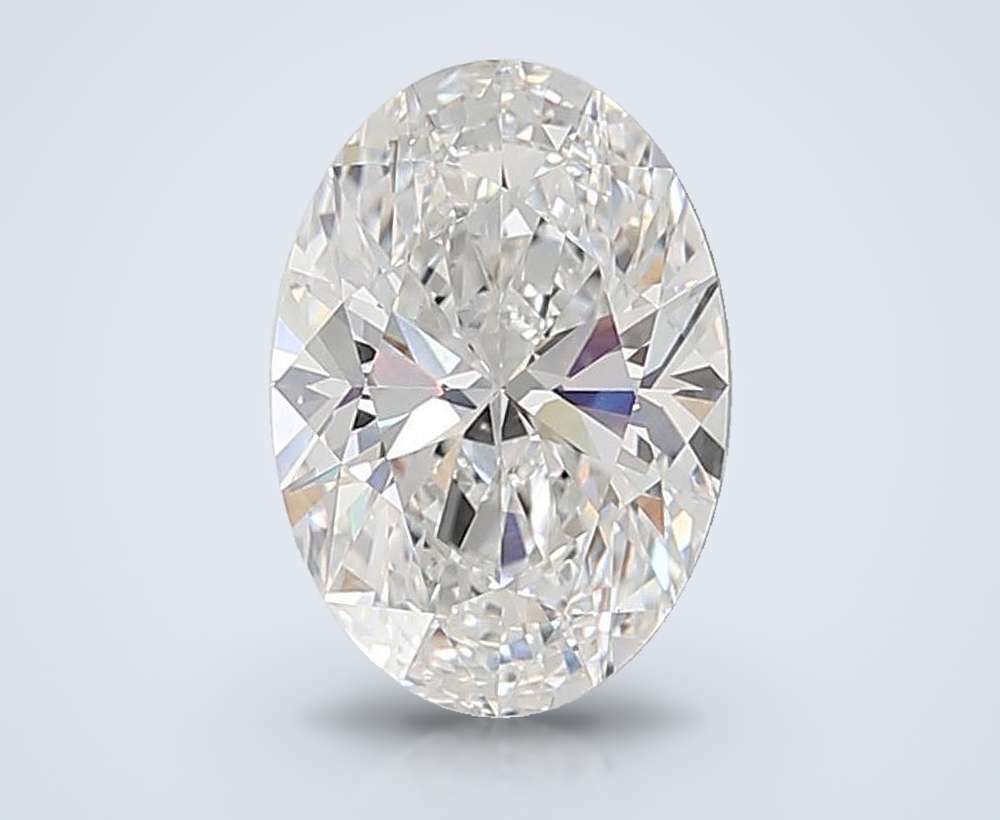 8.04 Carat Oval Lab Diamond