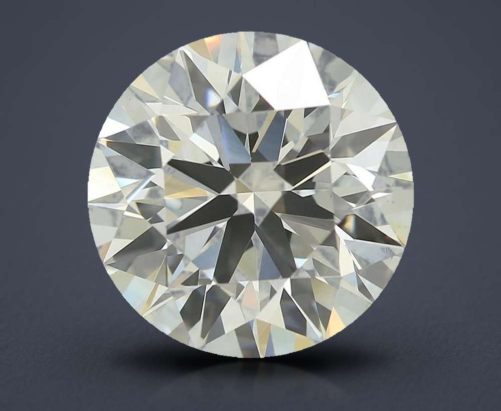 3.80 Carat Round Lab Diamond
