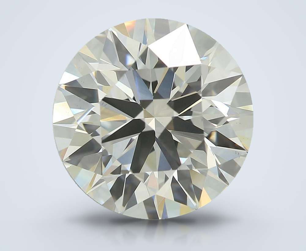 3.80 Carat Round Lab Diamond