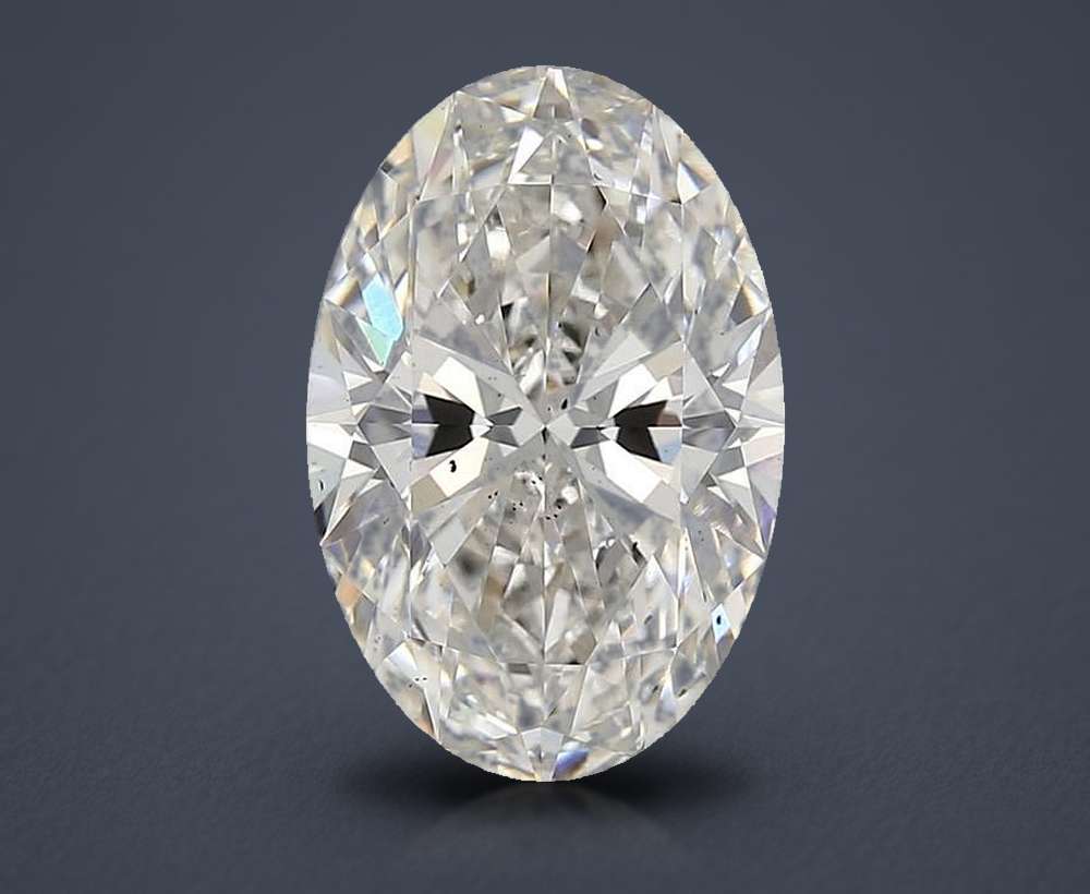 5.23 Carat Oval Lab Diamond