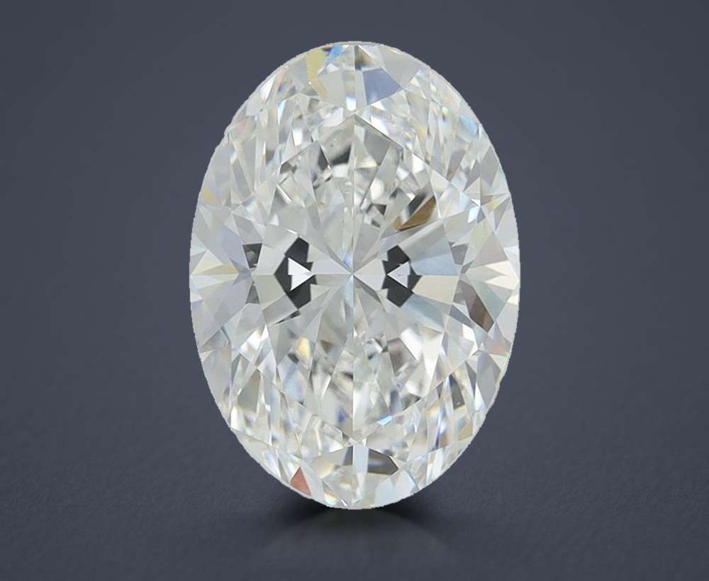 3.63 Carat Oval Lab Diamond