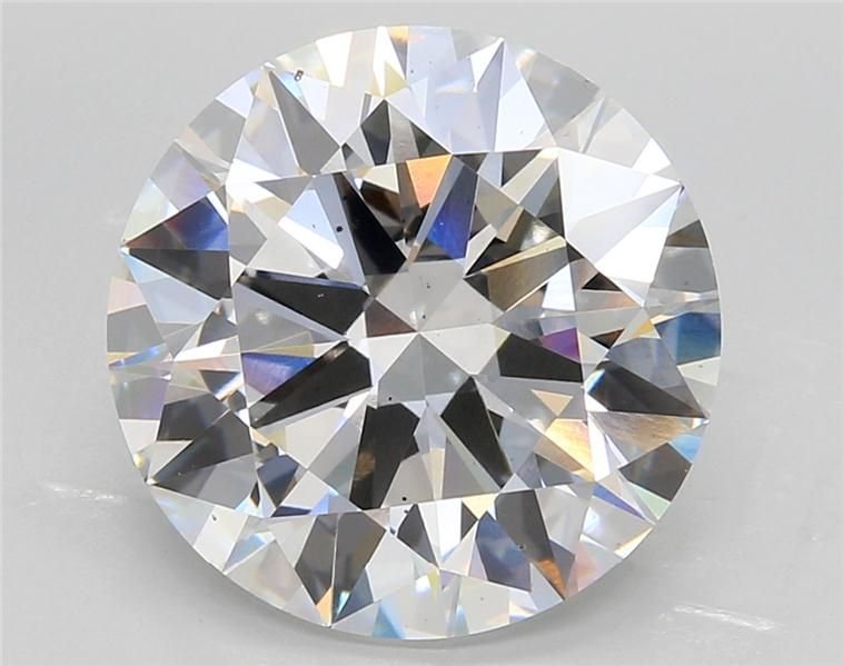 7.01ct E VS2 Rare Carat Ideal Cut Round Lab Grown Diamond