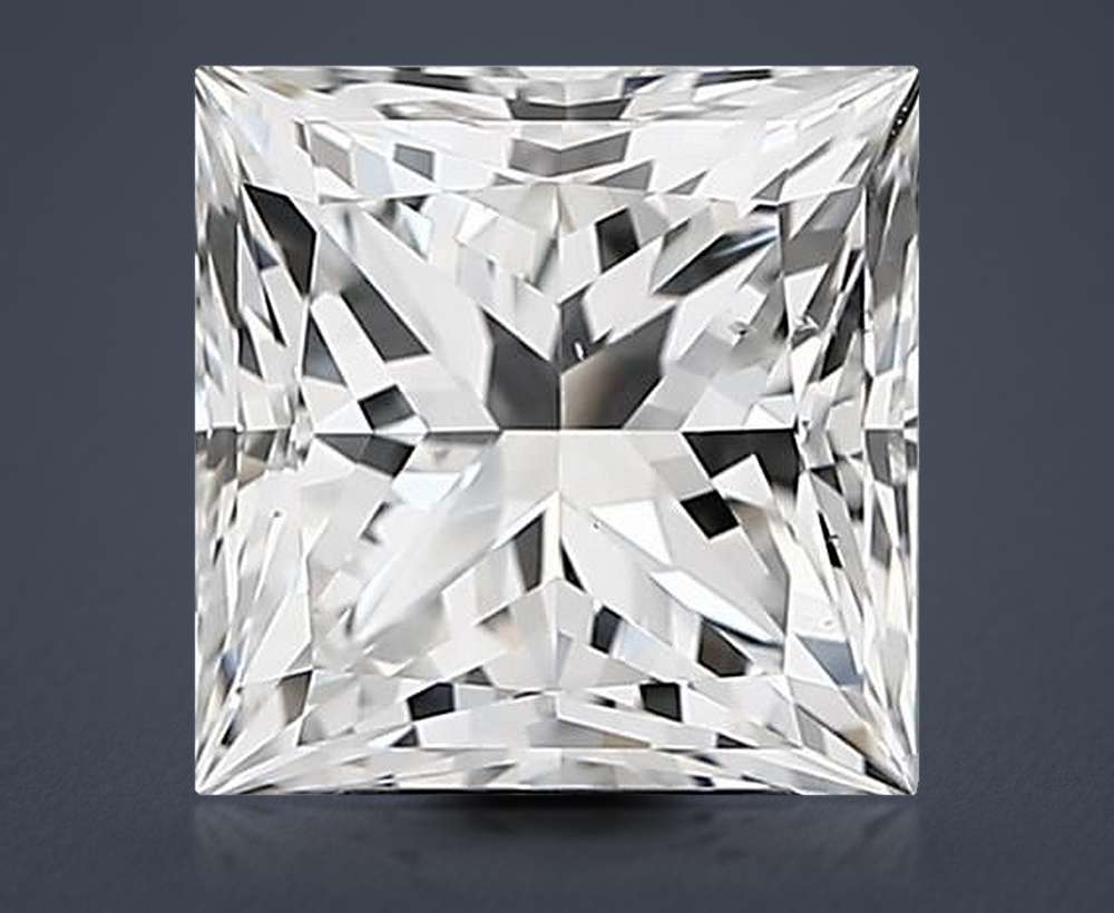4.02 Carat Princess Natural Diamond