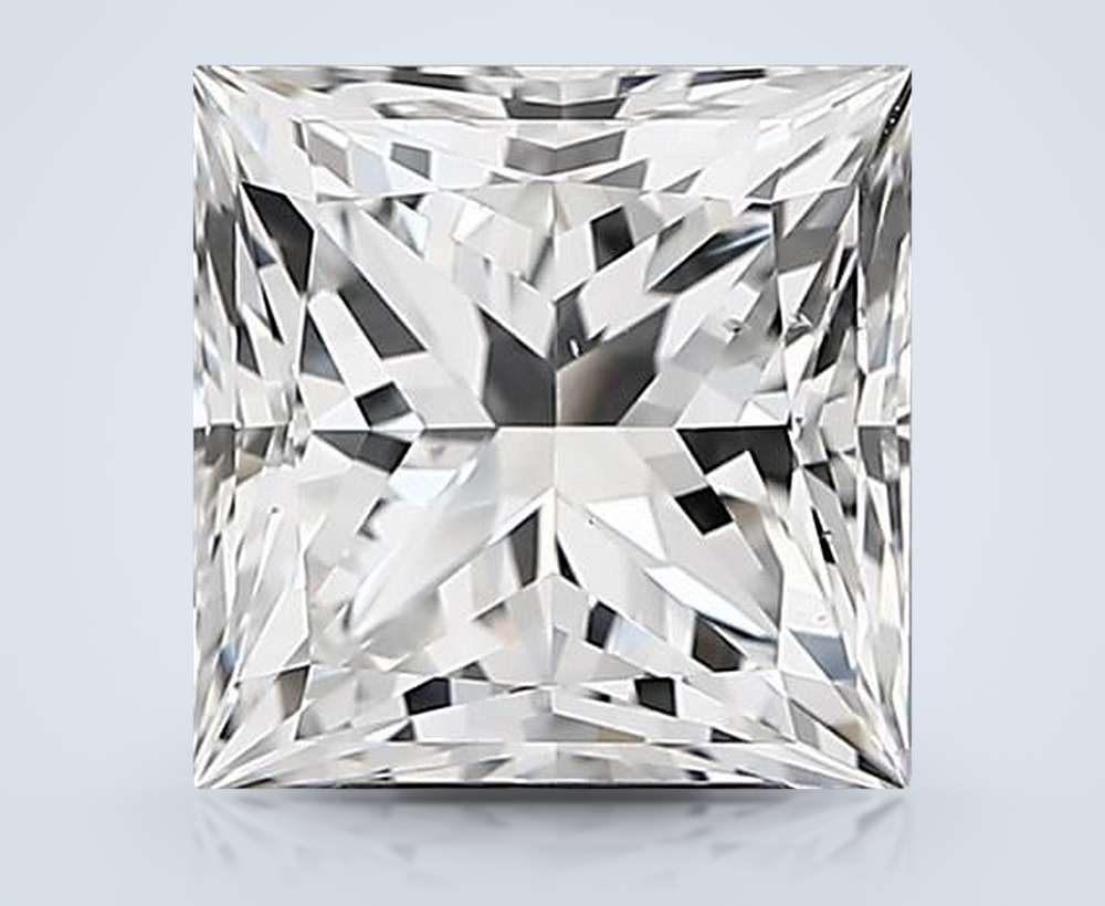 4.02 Carat Princess Natural Diamond