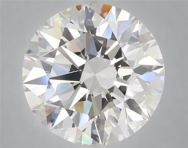 6.03ct F VVS2 Rare Carat Ideal Cut Round Lab Grown Diamond