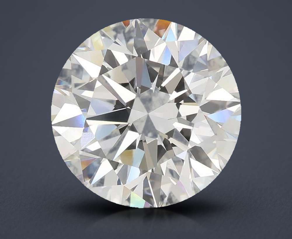 6.03 Carat Round Lab Diamond