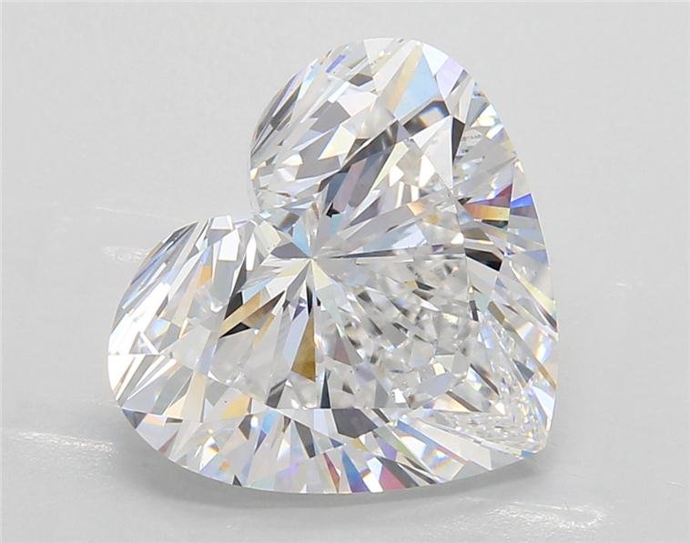 5.79ct D VS1 Rare Carat Ideal Cut Heart Lab Grown Diamond