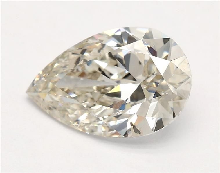 1.61ct I SI2 Rare Carat Ideal Cut Pear Lab Grown Diamond