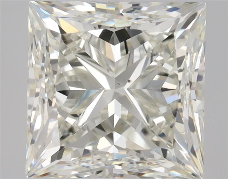 2.05ct K VS2 Rare Carat Ideal Cut Princess Diamond
