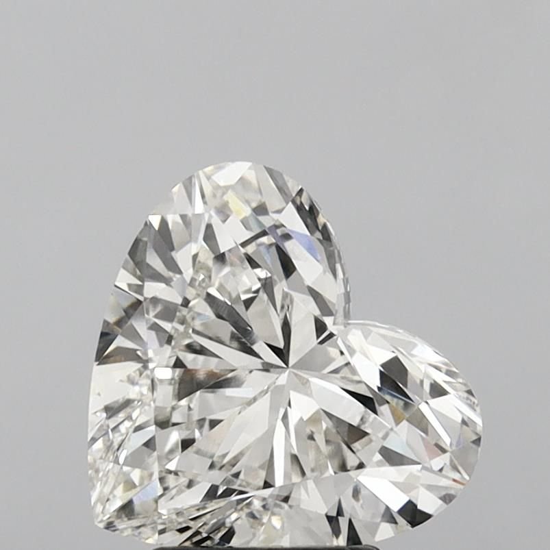 3.42ct G VS1 Rare Carat Ideal Cut Heart Lab Grown Diamond