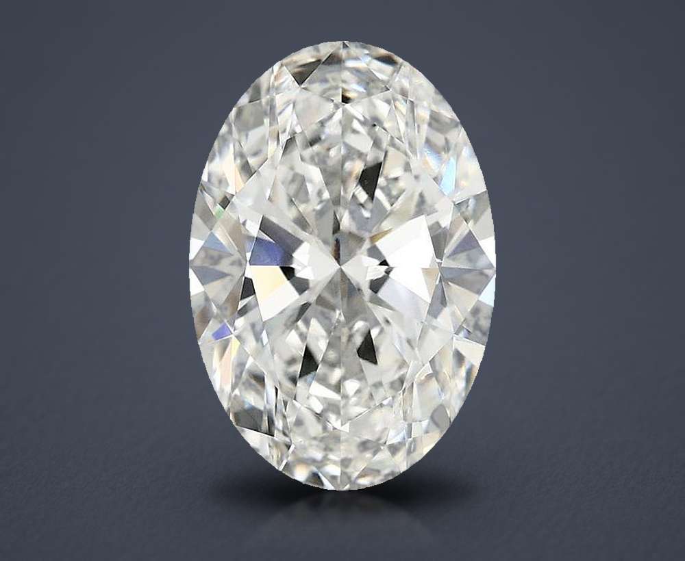 3.72 Carat Oval Lab Diamond