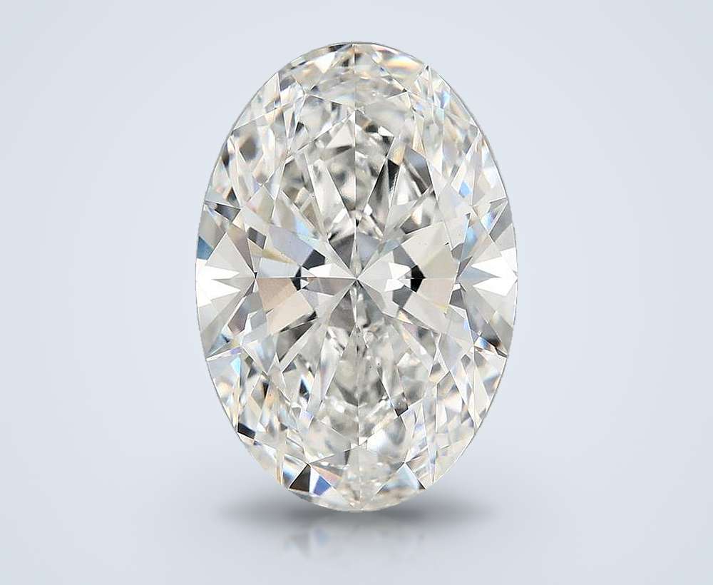 7.93 Carat Oval Lab Diamond