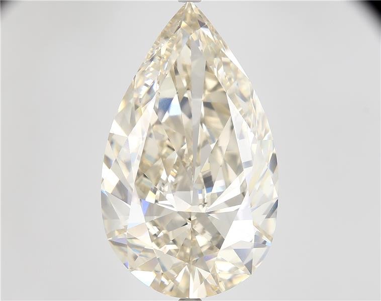 20.02ct J VVS2 Very Good Cut Pear Diamond