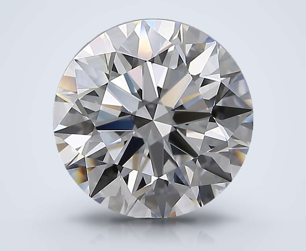 4.25 Carat Round Natural Diamond
