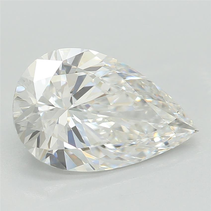 1.56ct D VS1 Rare Carat Ideal Cut Pear Lab Grown Diamond