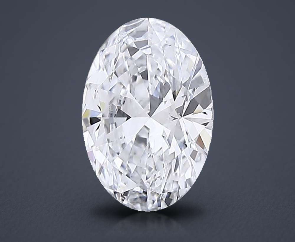 0.80 Carat Oval Lab Diamond