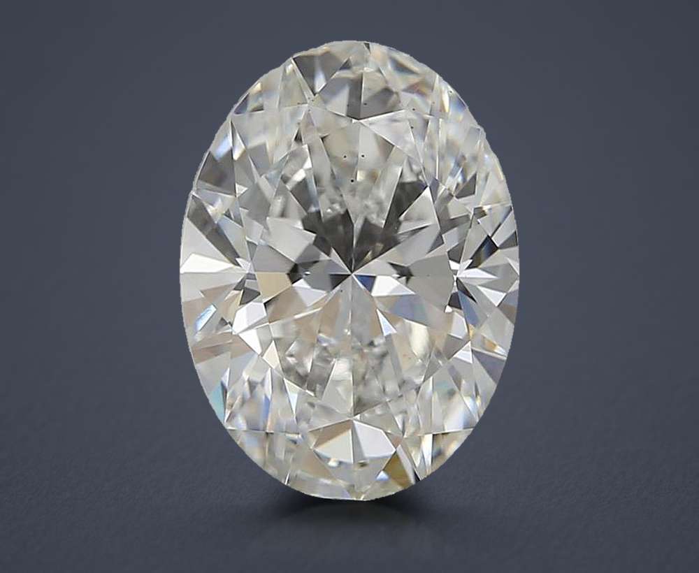 2.85 Carat Oval Lab Diamond