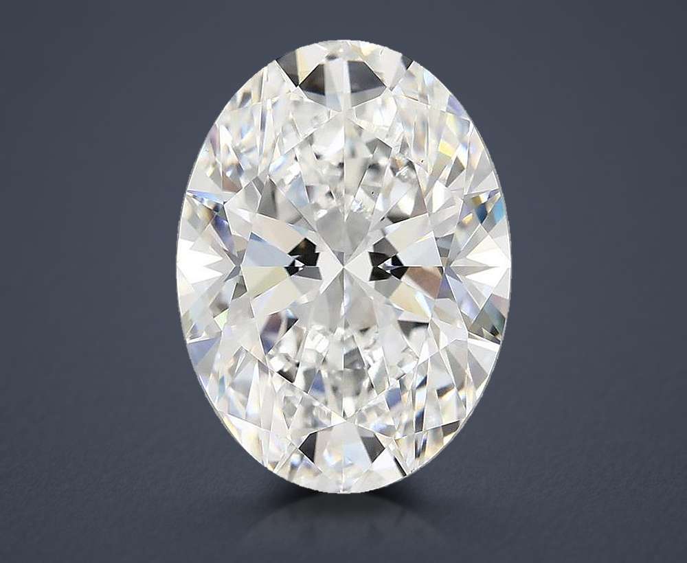 4.77 Carat Oval Lab Diamond
