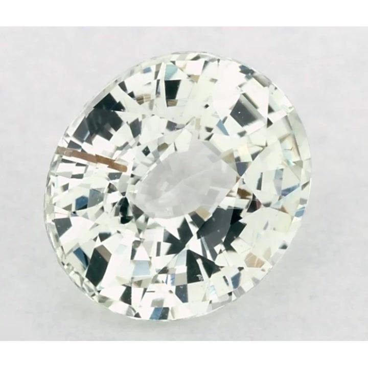 2.70 Carat Green Oval Sapphire