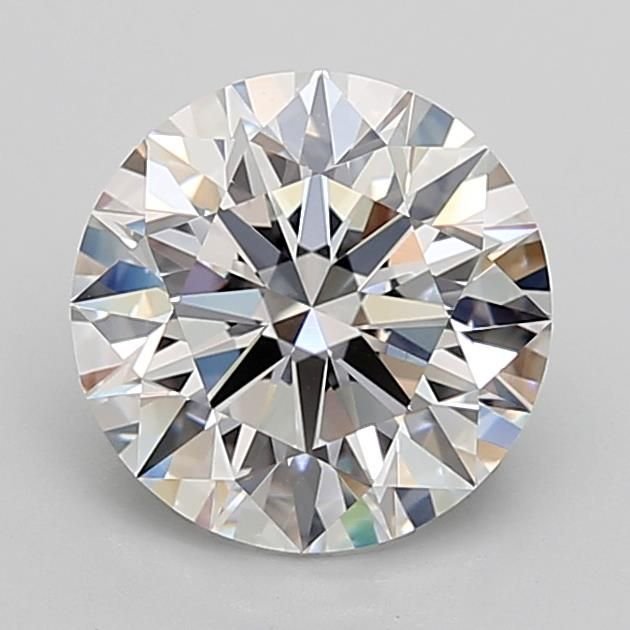 4.09ct D IF Rare Carat Ideal Cut Round Lab Grown Diamond